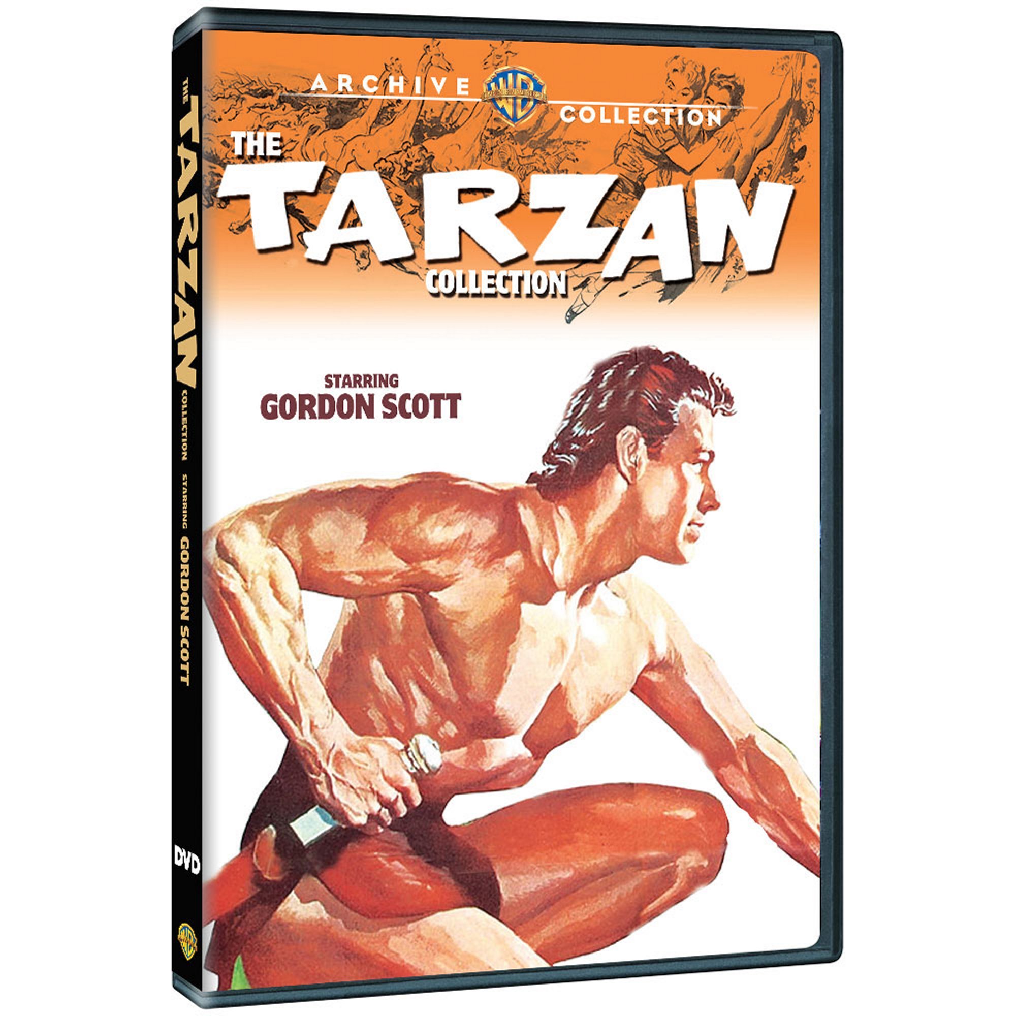 The Tarzan Collection Starring Gordon Scott (6 Discs) | Amazon.com.br